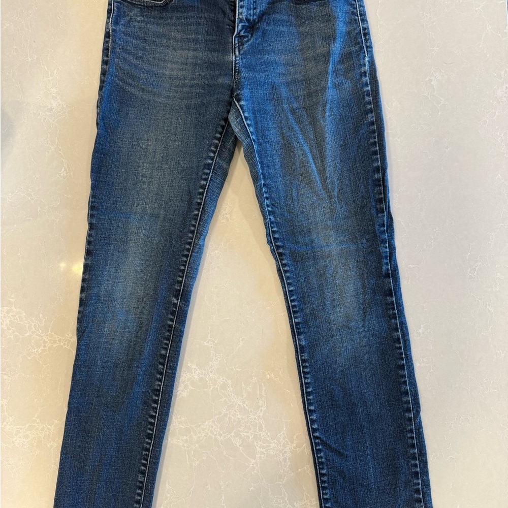 Levi's Women's Straight Leg Jeans in Deep Blue